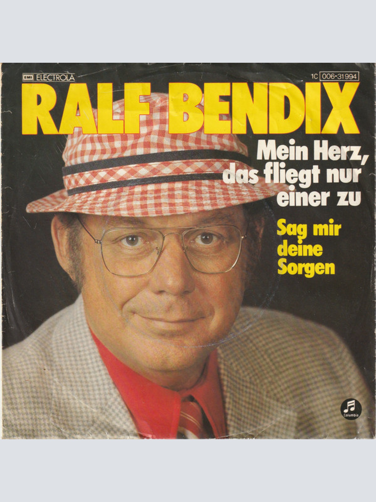 Vinyl / Ralf Bendix - Mein Herz, Das Fliegt Nur Einer Zu
