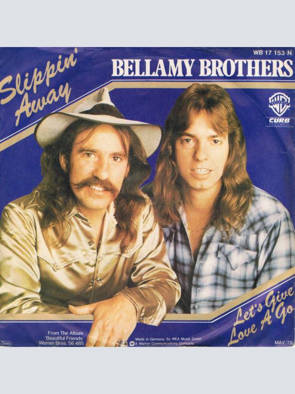 Vinyl / Bellamy Brothers - Slippin' Away