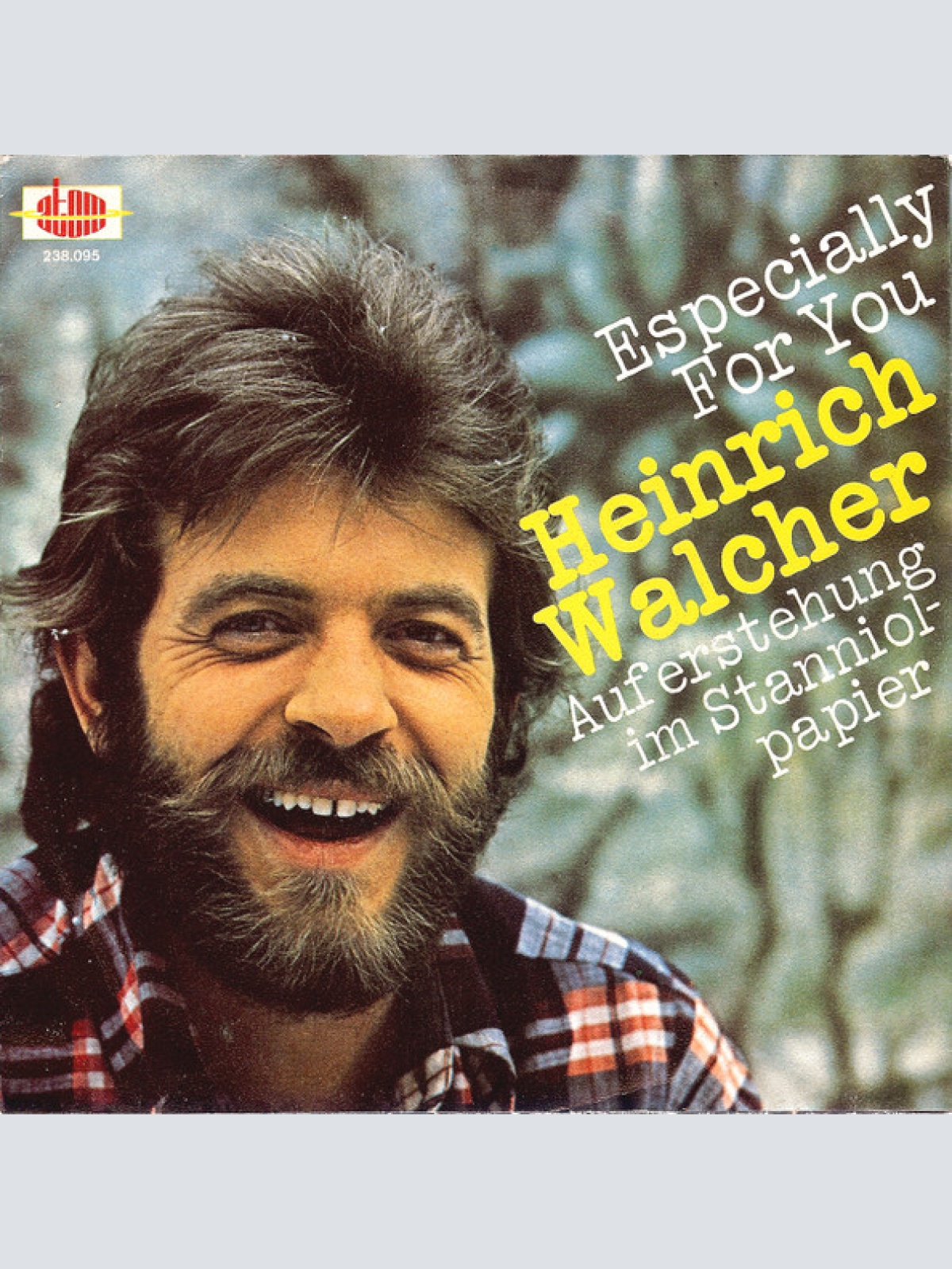 Vinyl / Heinrich Walcher - Especially For You / Auferstehung Im Stanniolpapier
