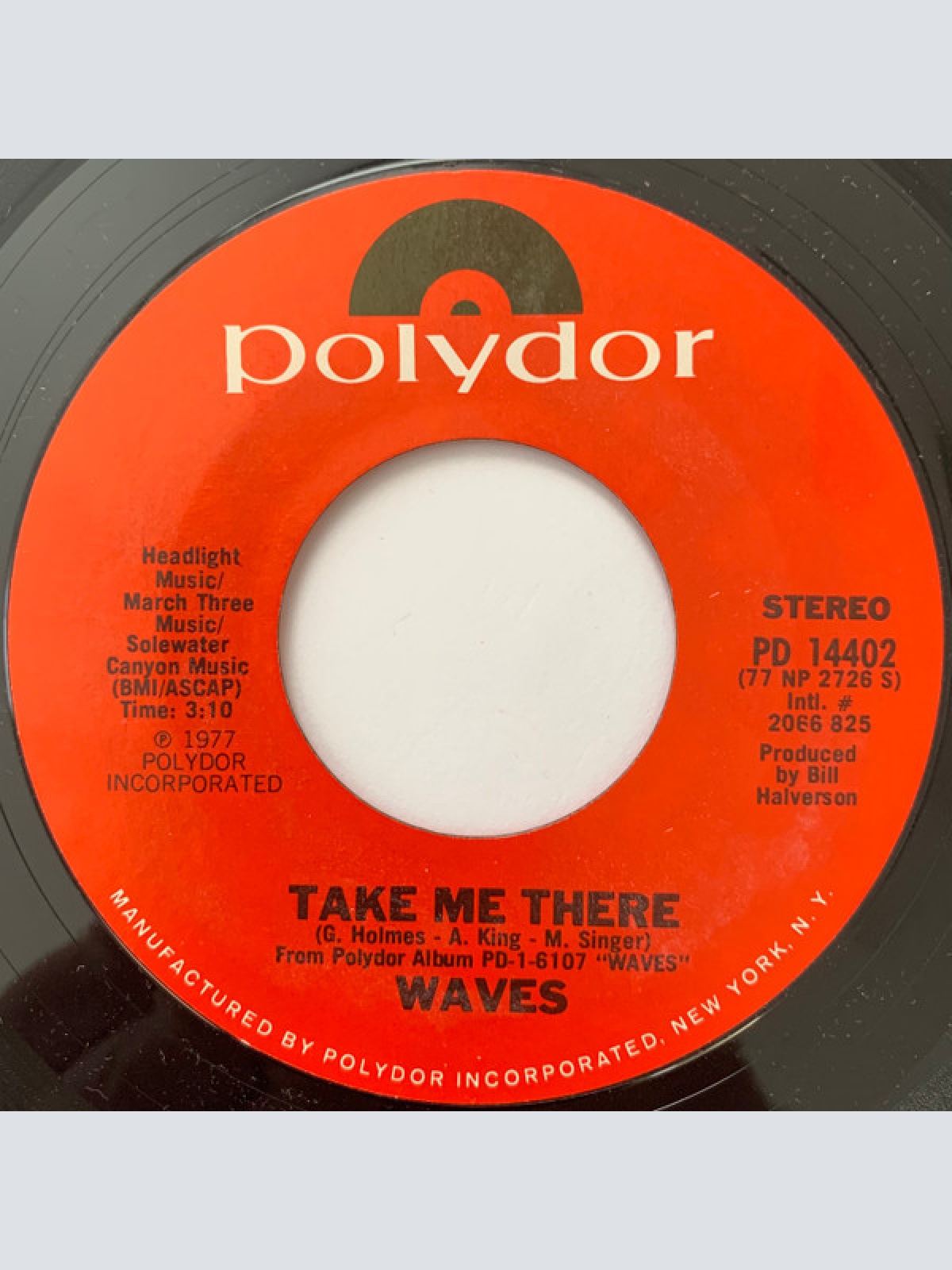 Vinyl / Waves (11) - Take Me There / Summer Sunday