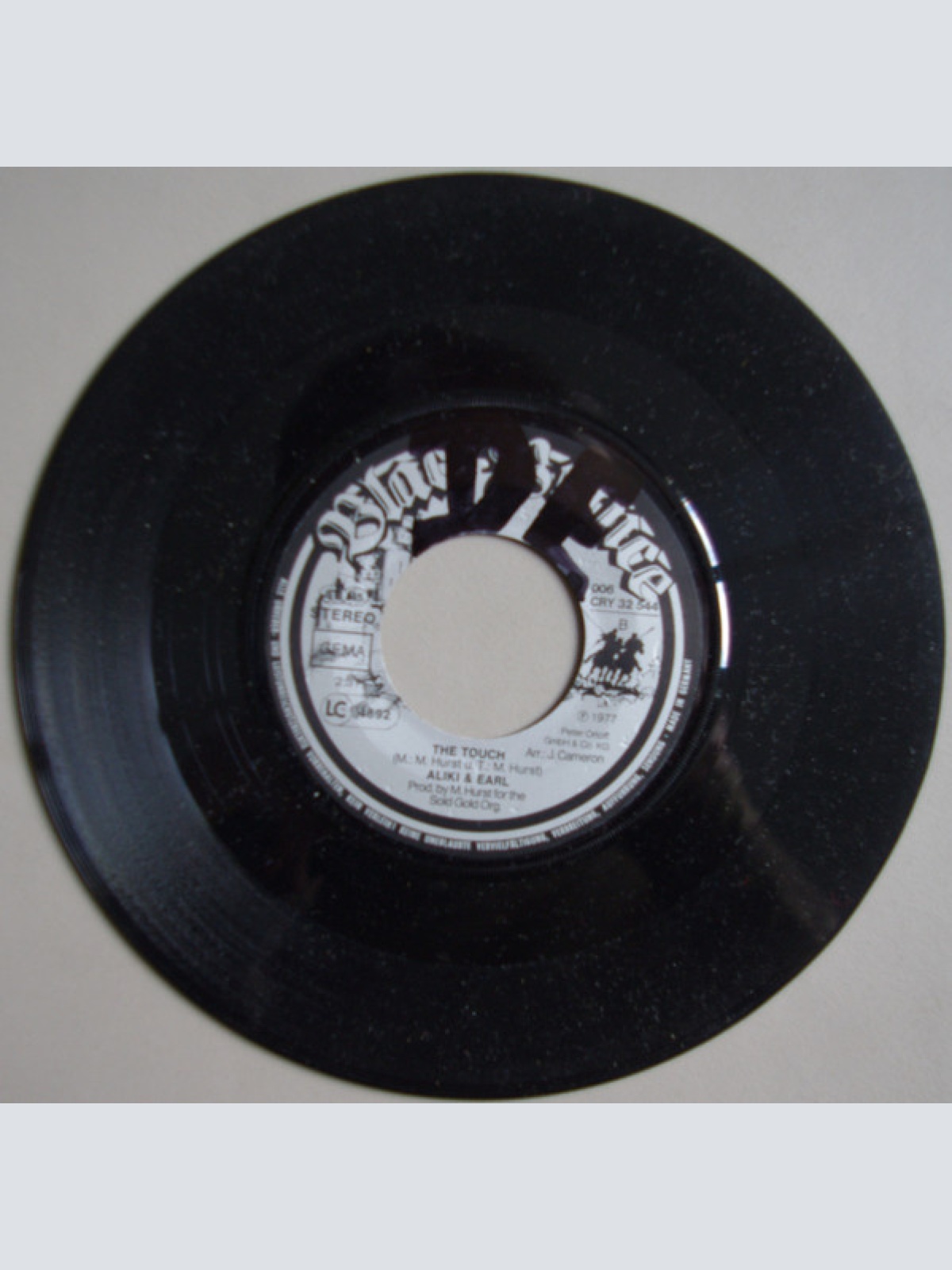 Vinyl / Aliki & Earl - Do You Wanna Touch Me (Oh Yeah)