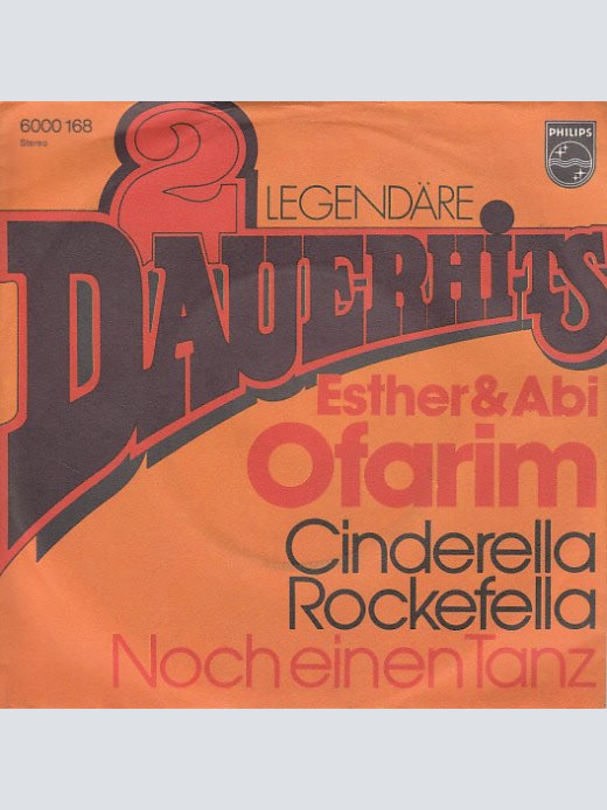 Vinyl / Esther & Abi Ofarim - Cinderella Rockefella / Noch Einen Tanz