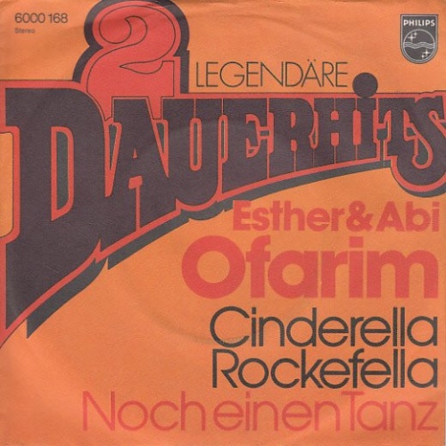 Vinyl / Esther & Abi Ofarim - Cinderella Rockefella / Noch Einen Tanz