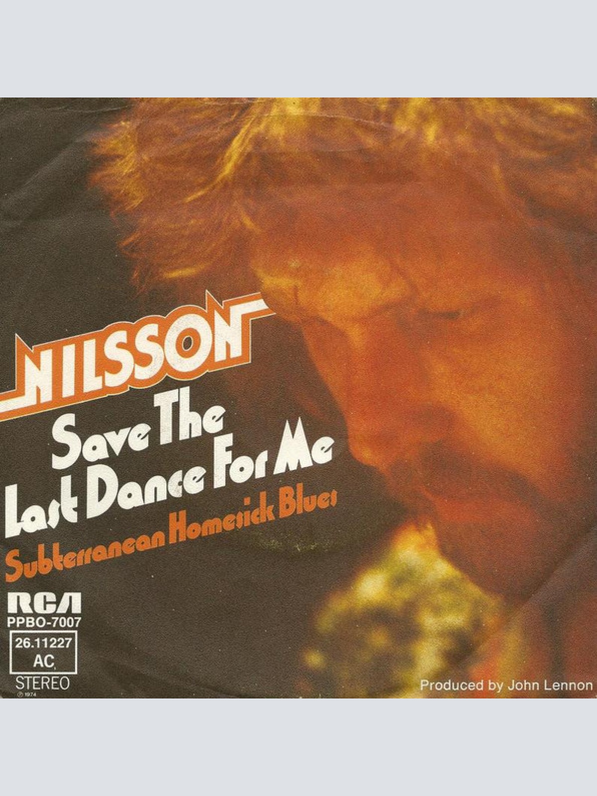 Vinyl / Nilsson* - Save The Last Dance For Me