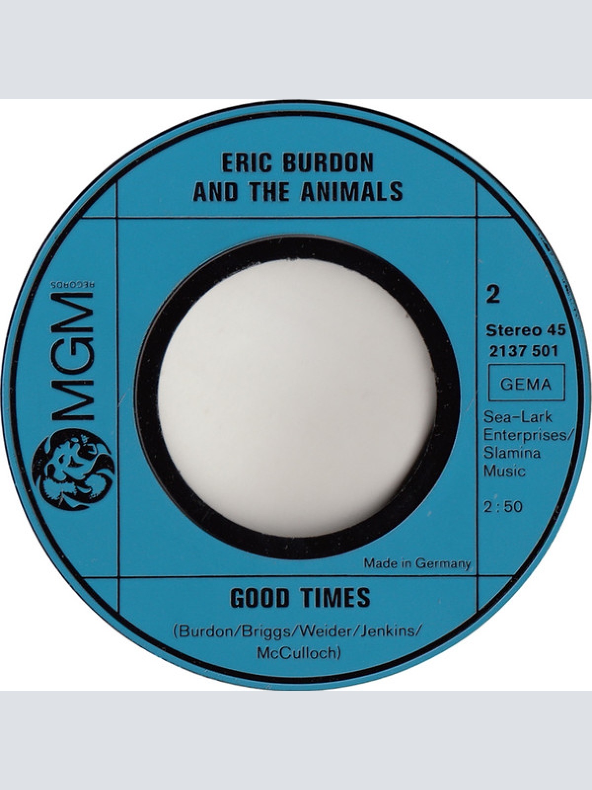 Vinyl / Eric Burdon And The Animals* - Die Grossen Vier Von Eric Burdon And The Animals