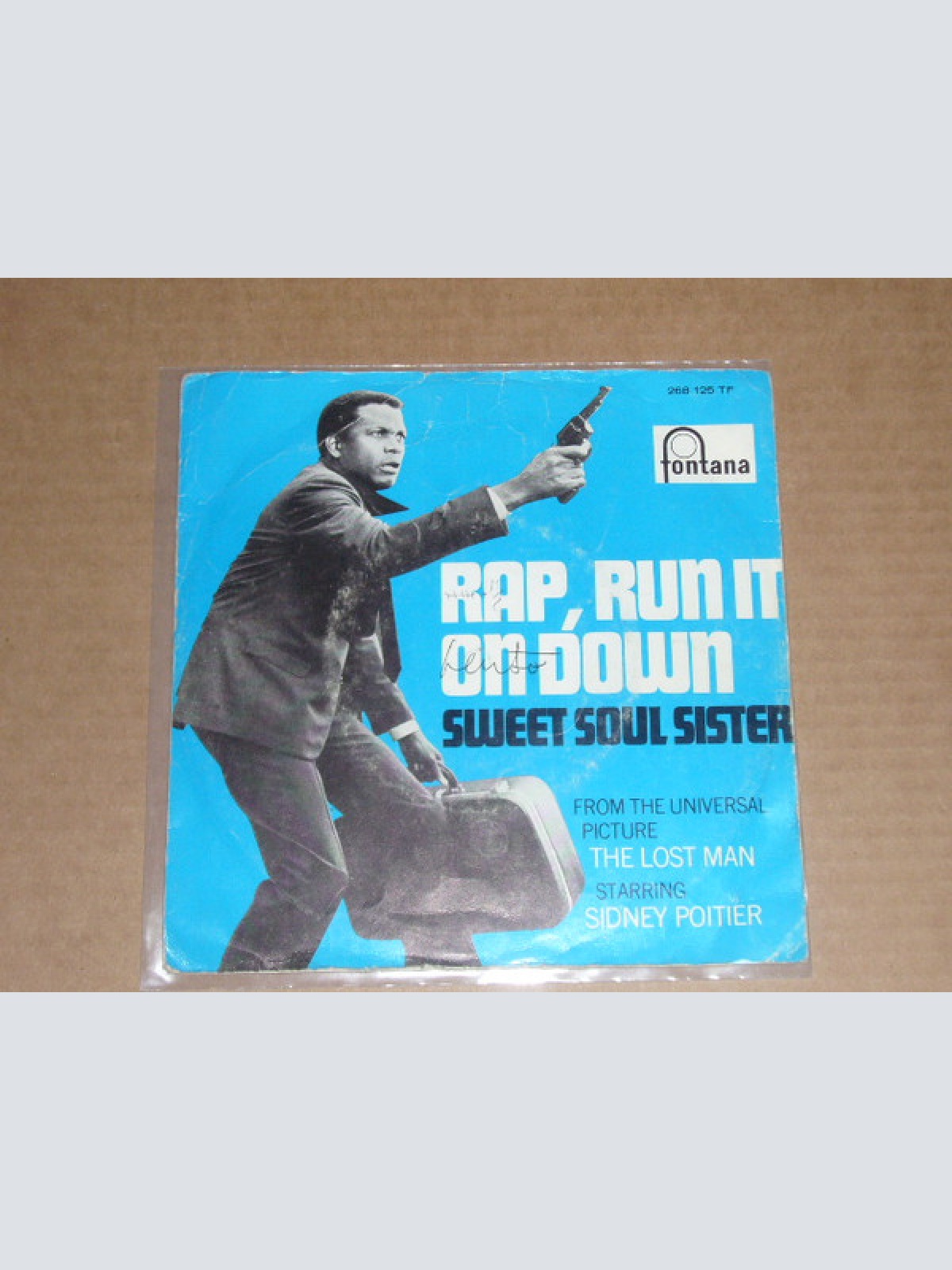 Vinyl / Nate Turner (2) & The Mirettes - Rap, Run It On Down / Sweet Soul Sister