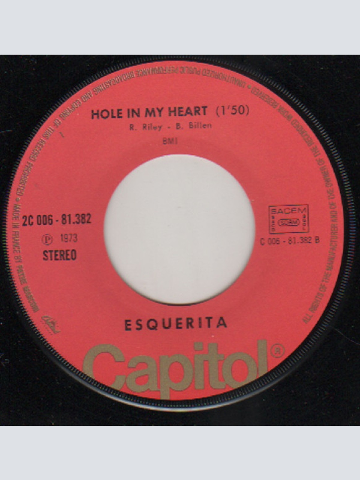 Vinyl / Esquerita - Hey Miss Lucy