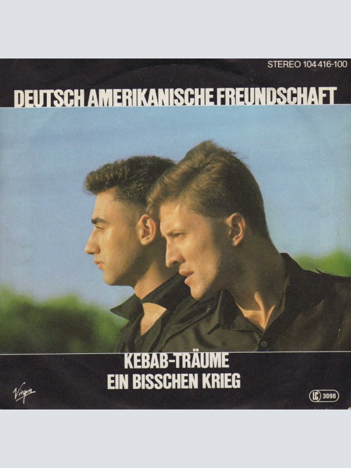 Vinyl / Deutsch Amerikanische Freundschaft - Kebab-Träume / Ein Bisschen Krieg
