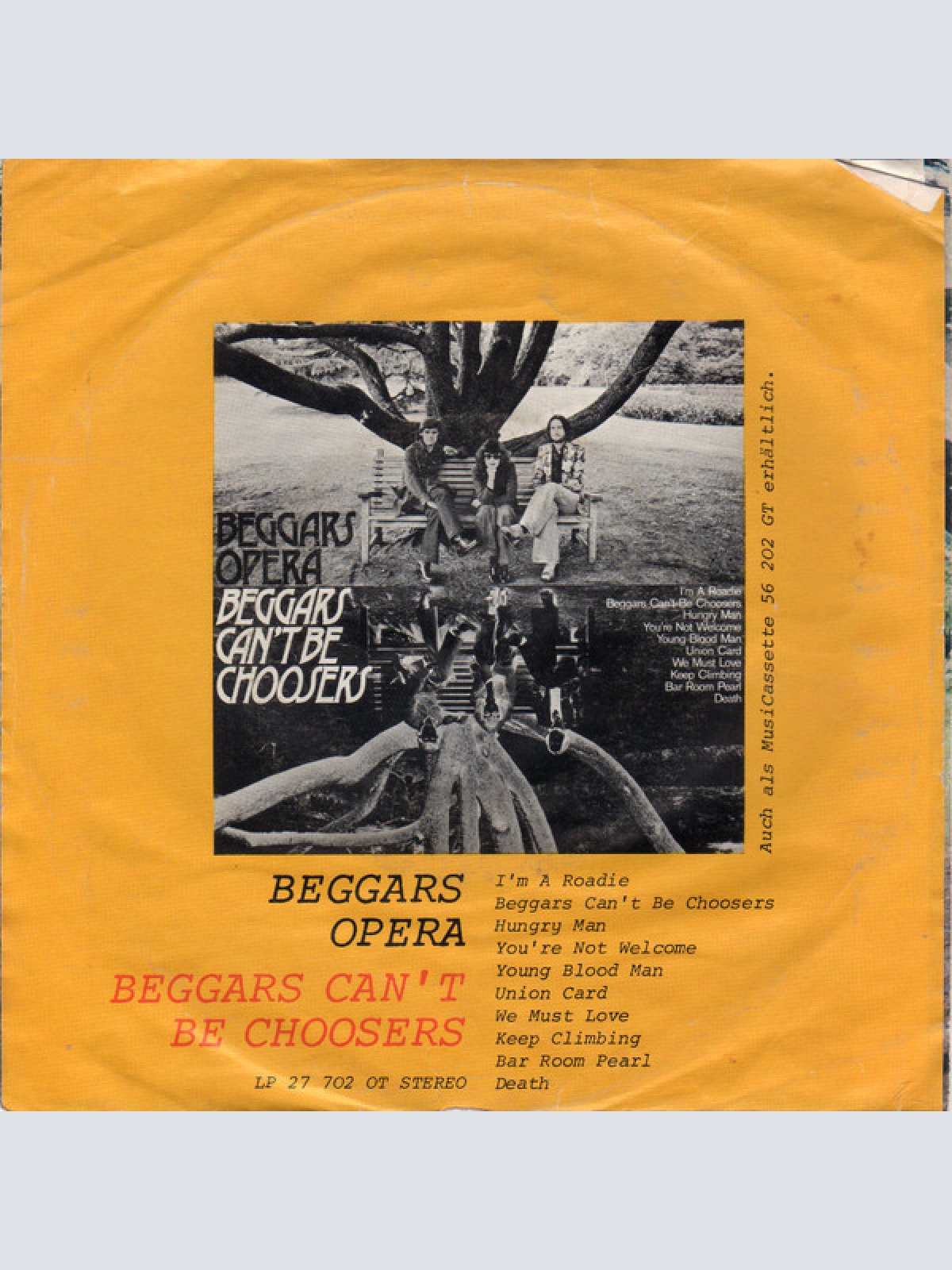 Vinyl / Beggars Opera - I'm A Roadie / Bar Room Pearl