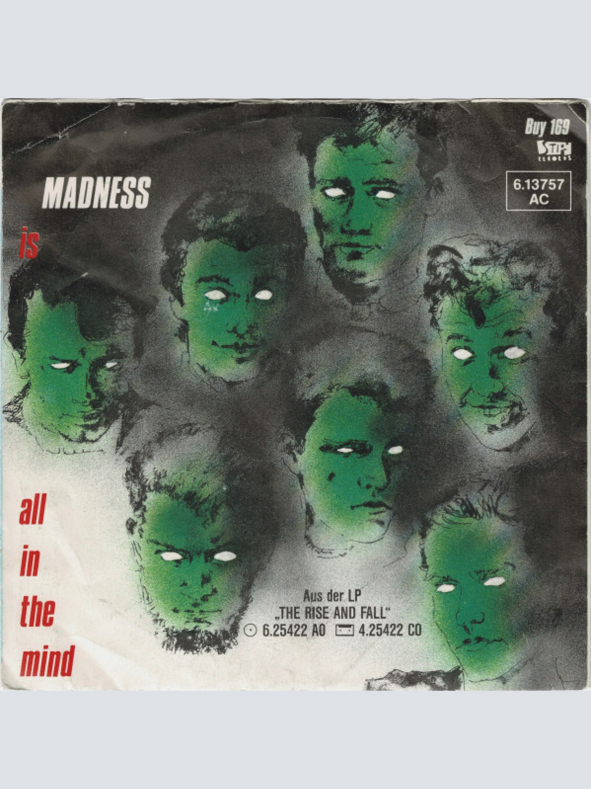 Vinyl / Madness - Tomorrow's.. Just Another Day / Madness (Is All In The Mind)