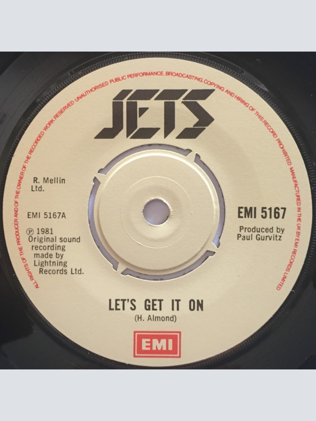 Vinyl / The Jets (2) - Let's Get It On