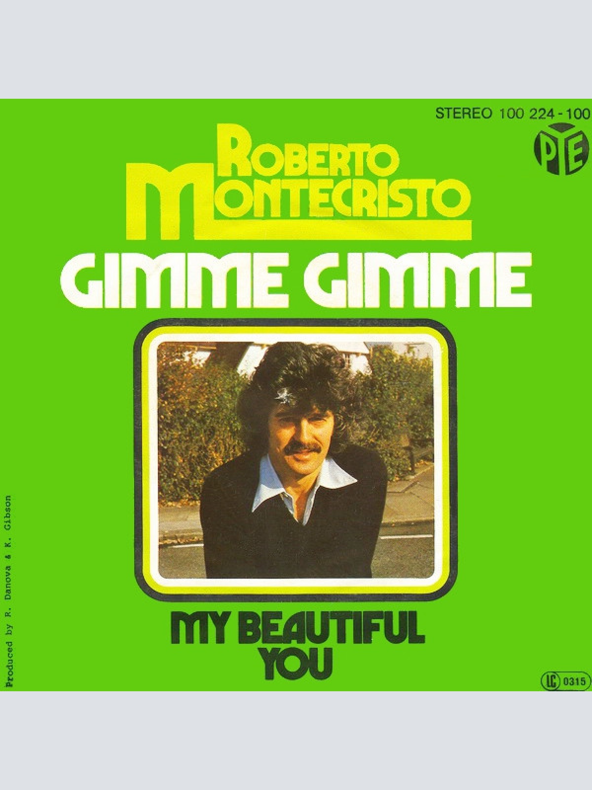 Vinyl / Roberto Montecristo - Gimme Gimme