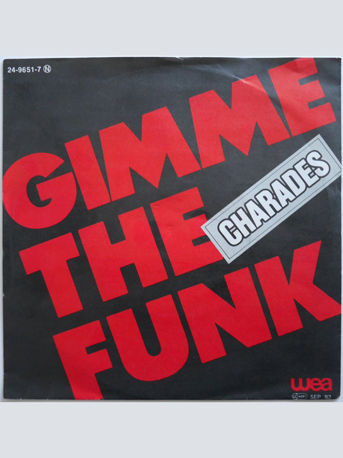 Vinyl / Charades - Gimme The Funk