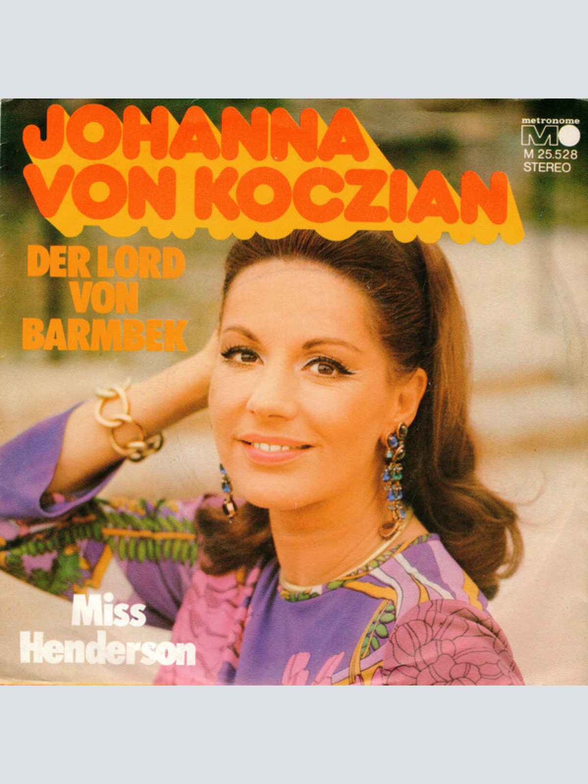 Vinyl / Johanna Von Koczian - Der Lord Von Barmbek / Miss Henderson