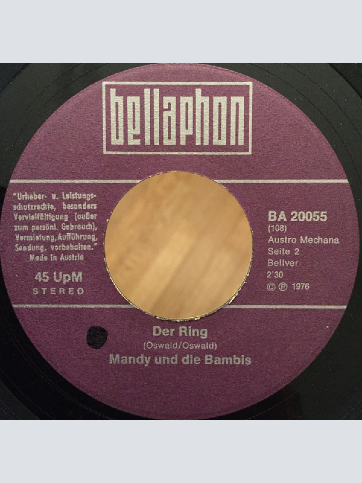 Vinyl / Mandy Und Die Bambis - Mona Lisa