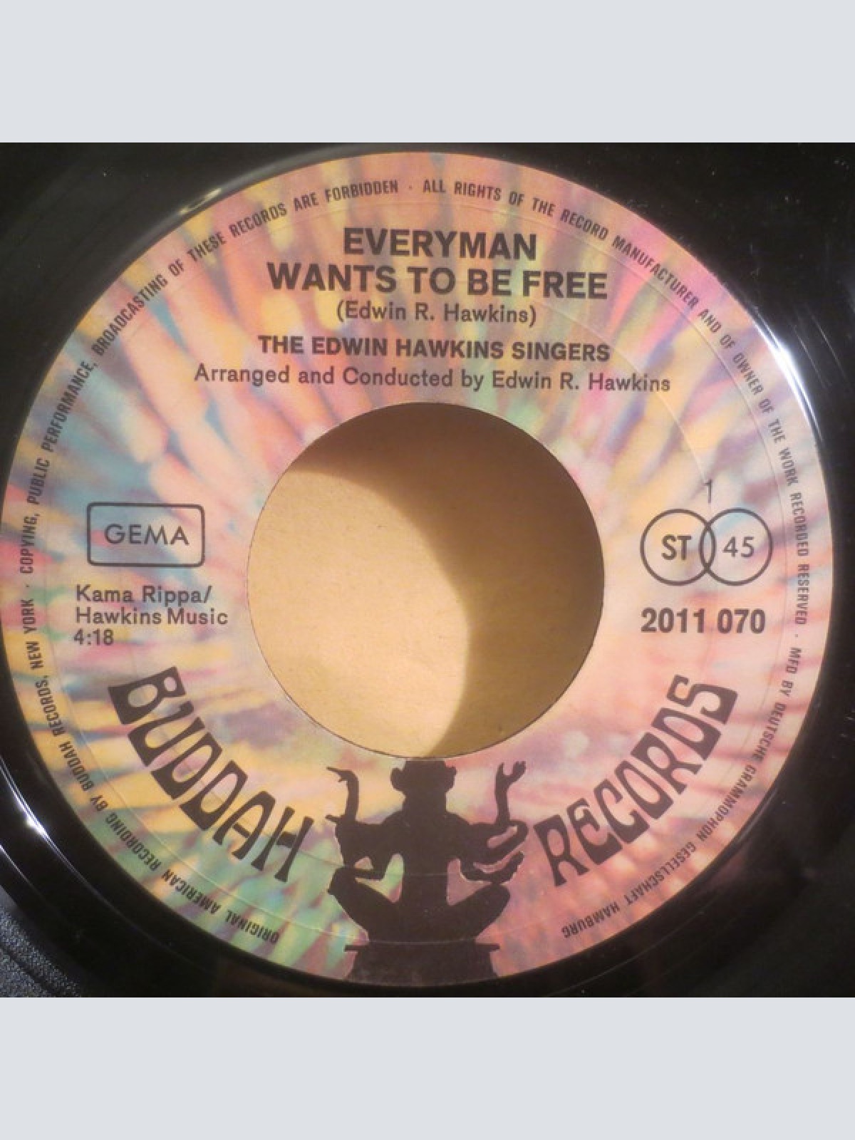 Vinyl / Edwin Hawkins Singers - Everyman Wants To Be Free / Praise Him