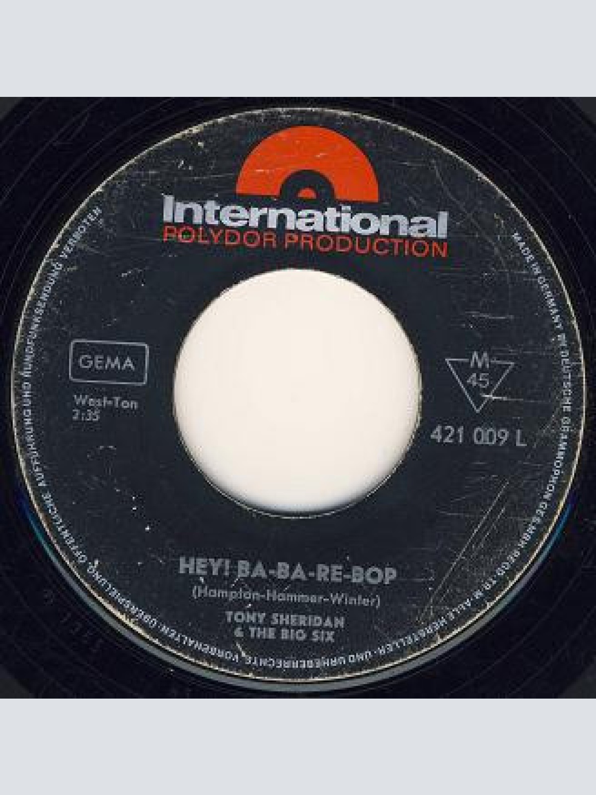 Vinyl / Tony Sheridan & The Big Six* - Vive L'Amour (Vive La Compagnie)