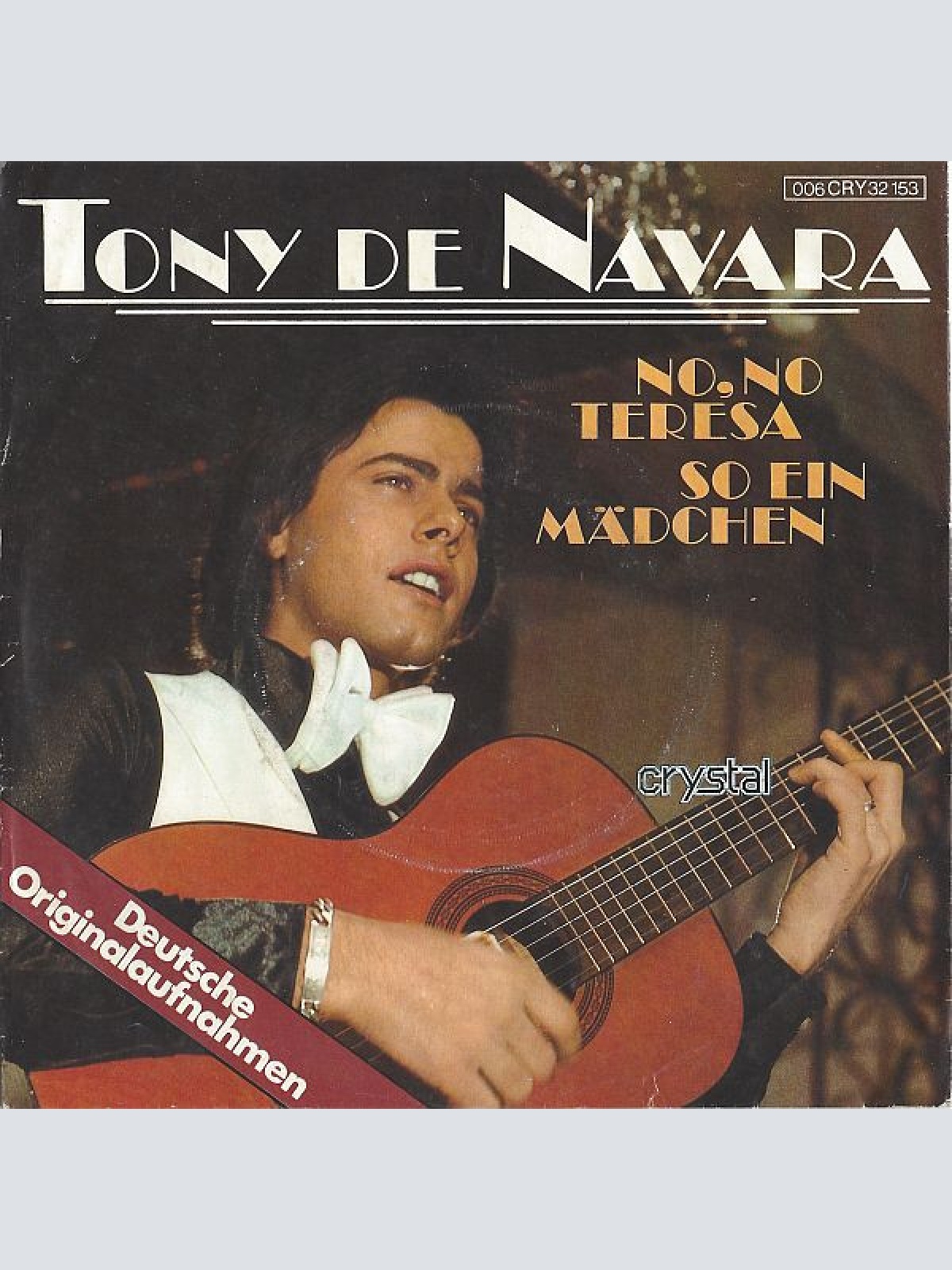 Vinyl / Tony De Navara - No, No, Teresa