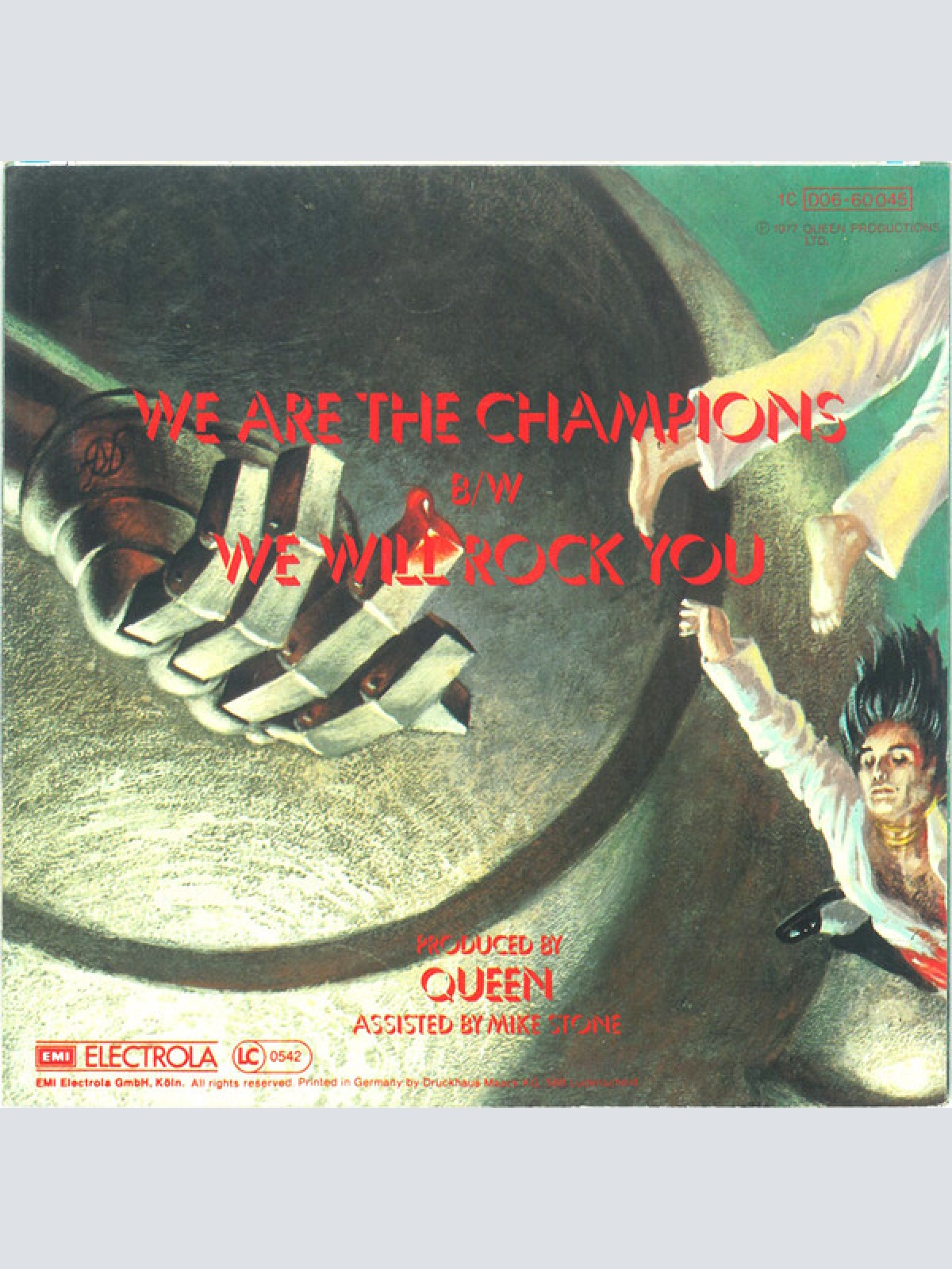 Vinyl / Queen - We Are The Champions B/W We Will Rock You