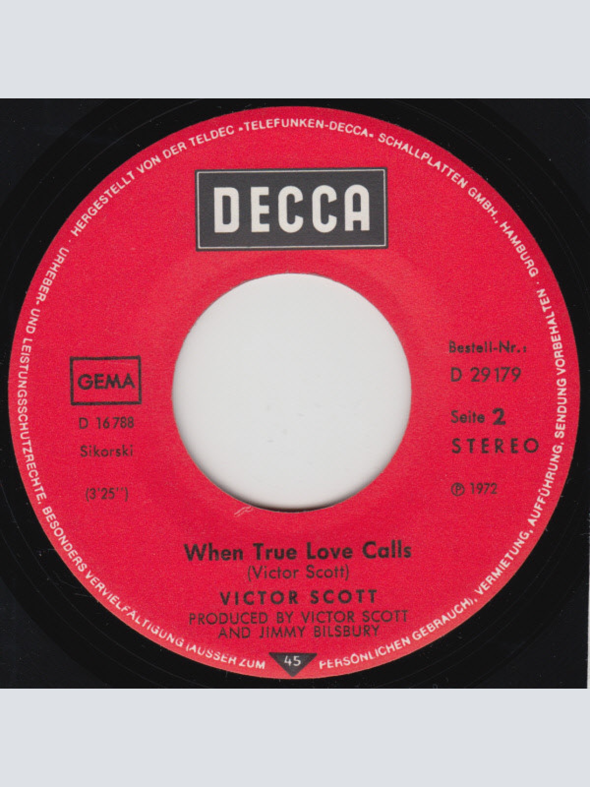 Vinyl / Victor Scott - You've Done Something To Me