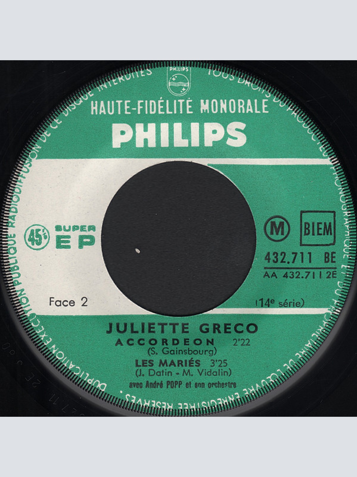 Vinyl / Juliette Gréco - Jusqu'à Où, Jusqu'à Quand