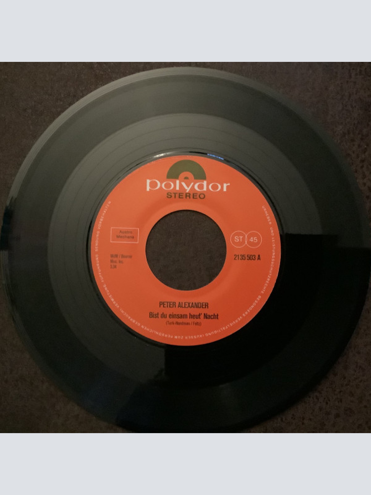 Vinyl / Peter Alexander - Bist Du Einsam Heut’ Nacht