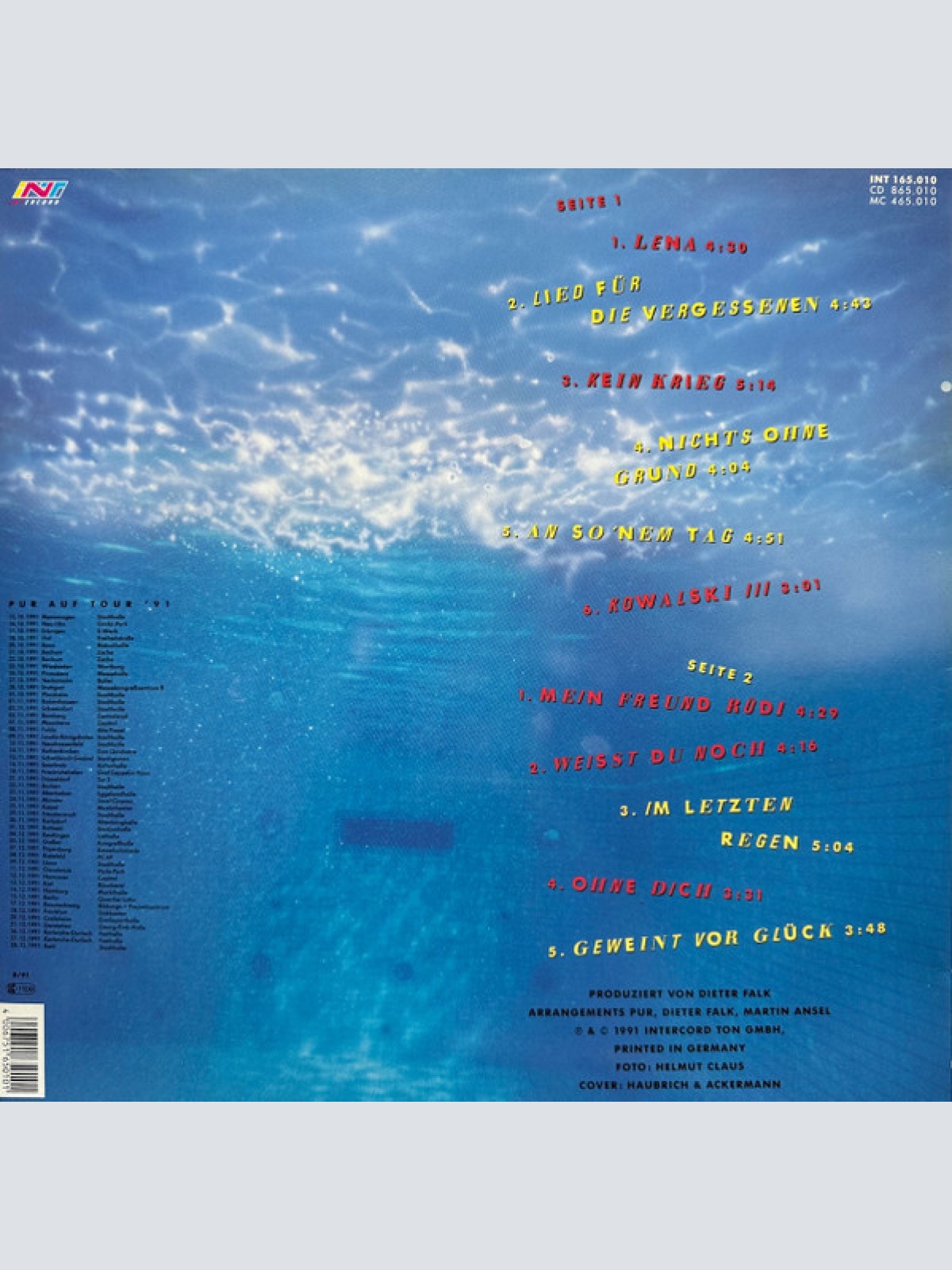 Vinyl / Pur - Nichts Ohne Grund