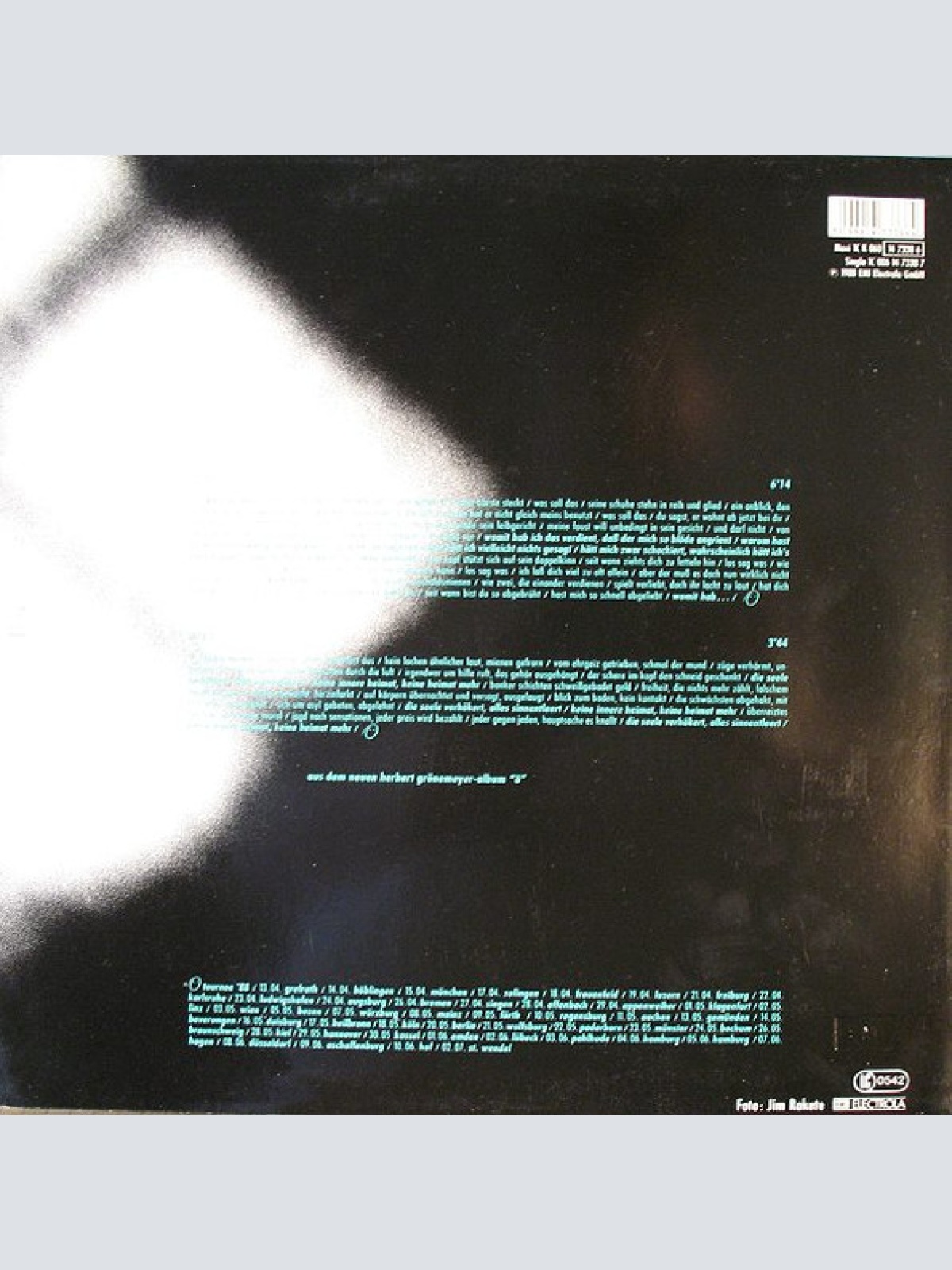 Vinyl / Herbert Grönemeyer - Was Soll Das (Verlängerter Neumix)