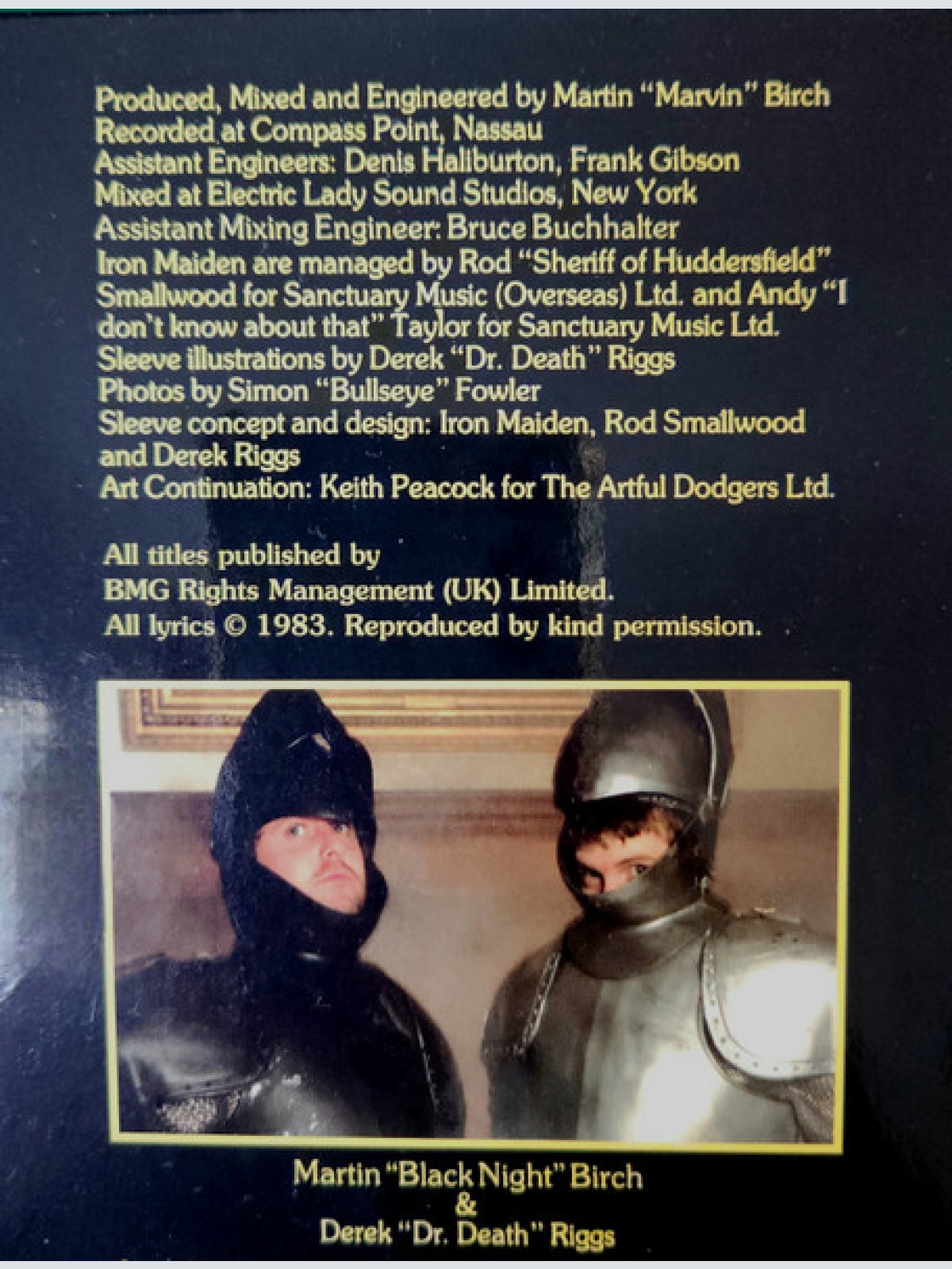 Vinyl / Iron Maiden - Piece Of Mind