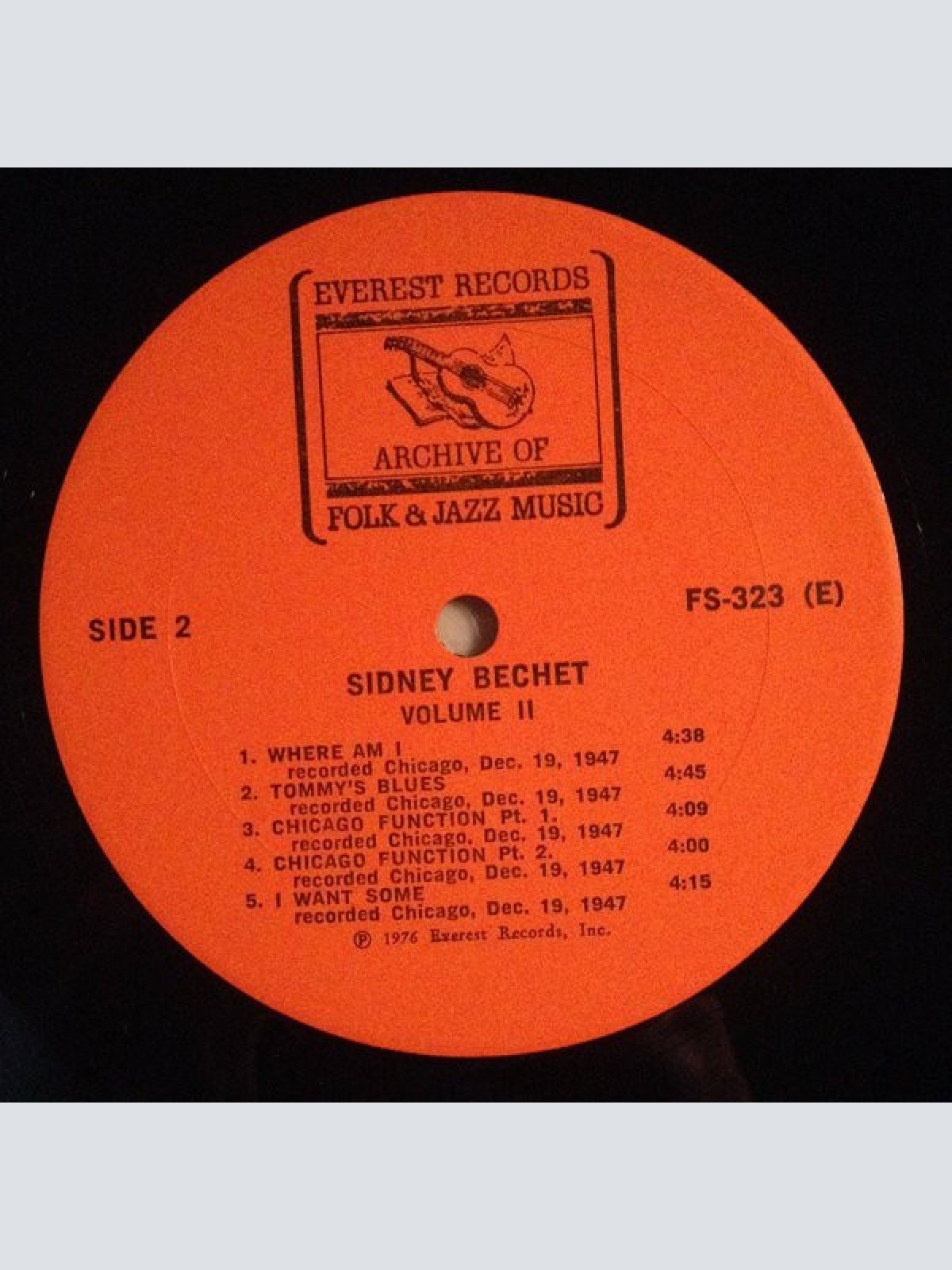 Vinyl / Sidney Bechet - Volume II