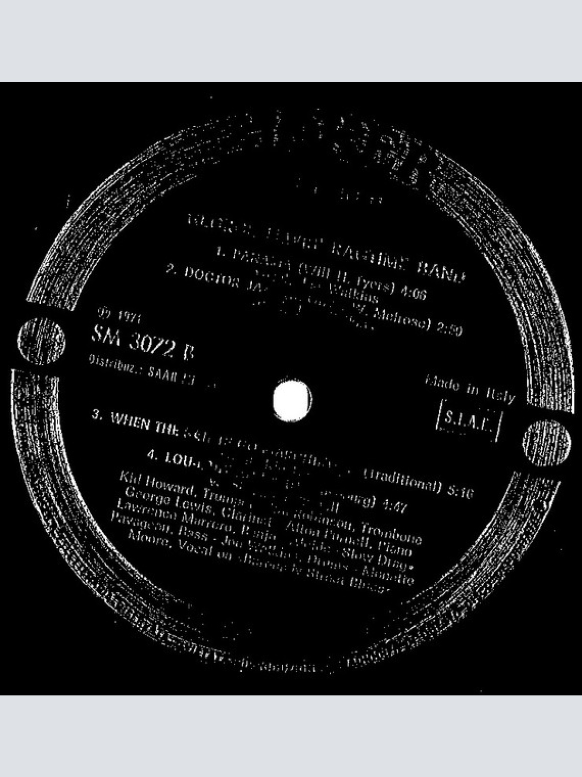 Vinyl / George Lewis' Ragtime Band - George Lewis' Ragtime Band