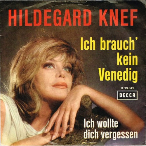 Vinyl / Hildegard Knef - Ich Brauch Kein Venedig