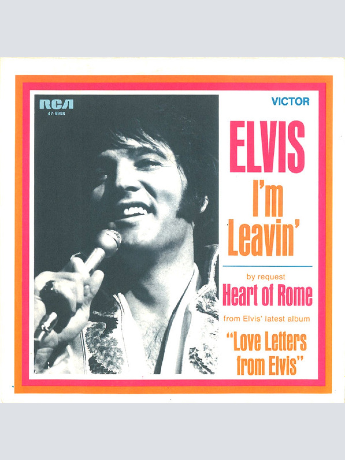 Vinyl / Elvis* - I'm Leavin'