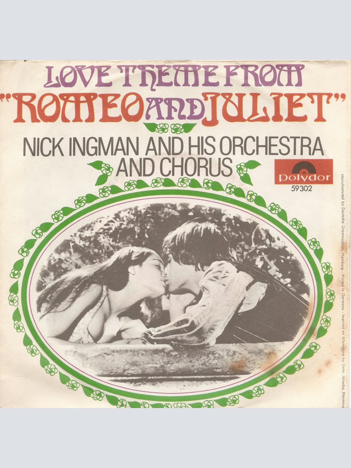 Vinyl / Nick Ingman And His Orchestra And Chorus* - Love Theme From "Romeo And Juliet"