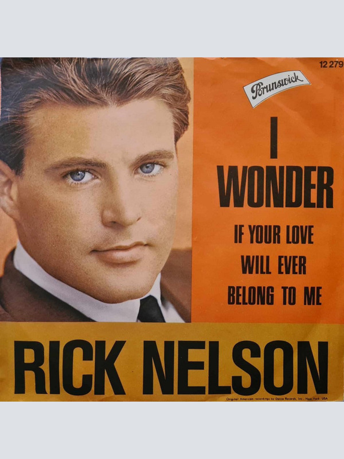 Vinyl / Rick Nelson* - The Very Thought Of You