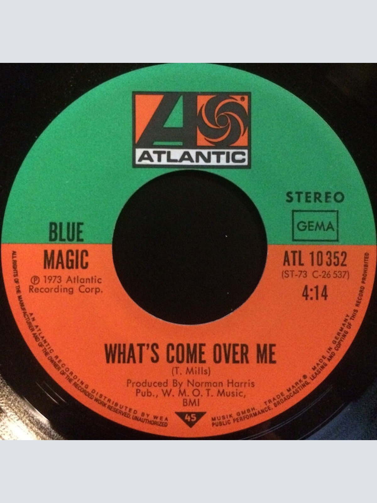 Vinyl / Blue Magic - Look Me Up