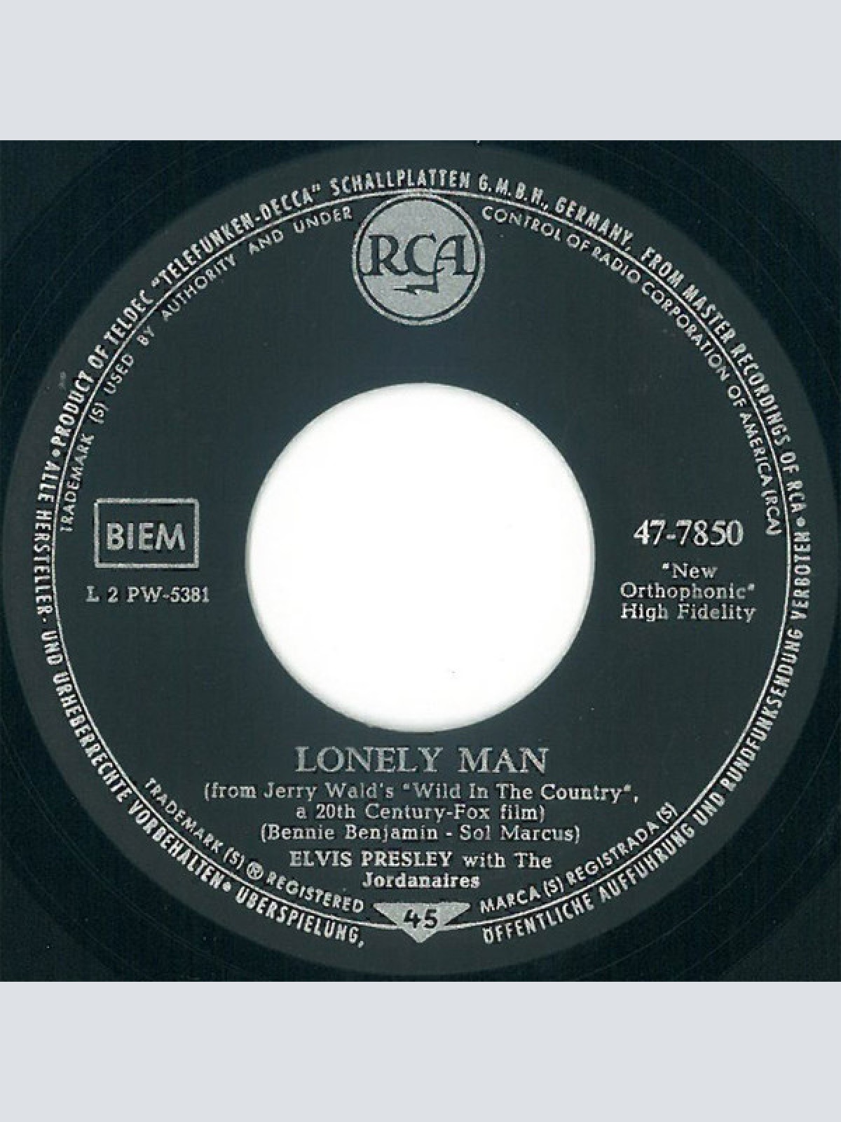 Vinyl / Elvis Presley - Surrender (Torna A Surriento)