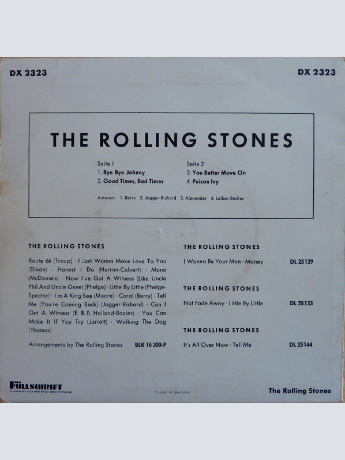 Vinyl / The Rolling Stones - The Rolling Stones