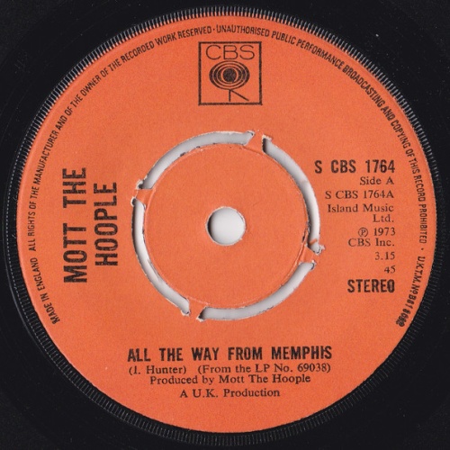 Vinyl / Mott The Hoople - All The Way From Memphis