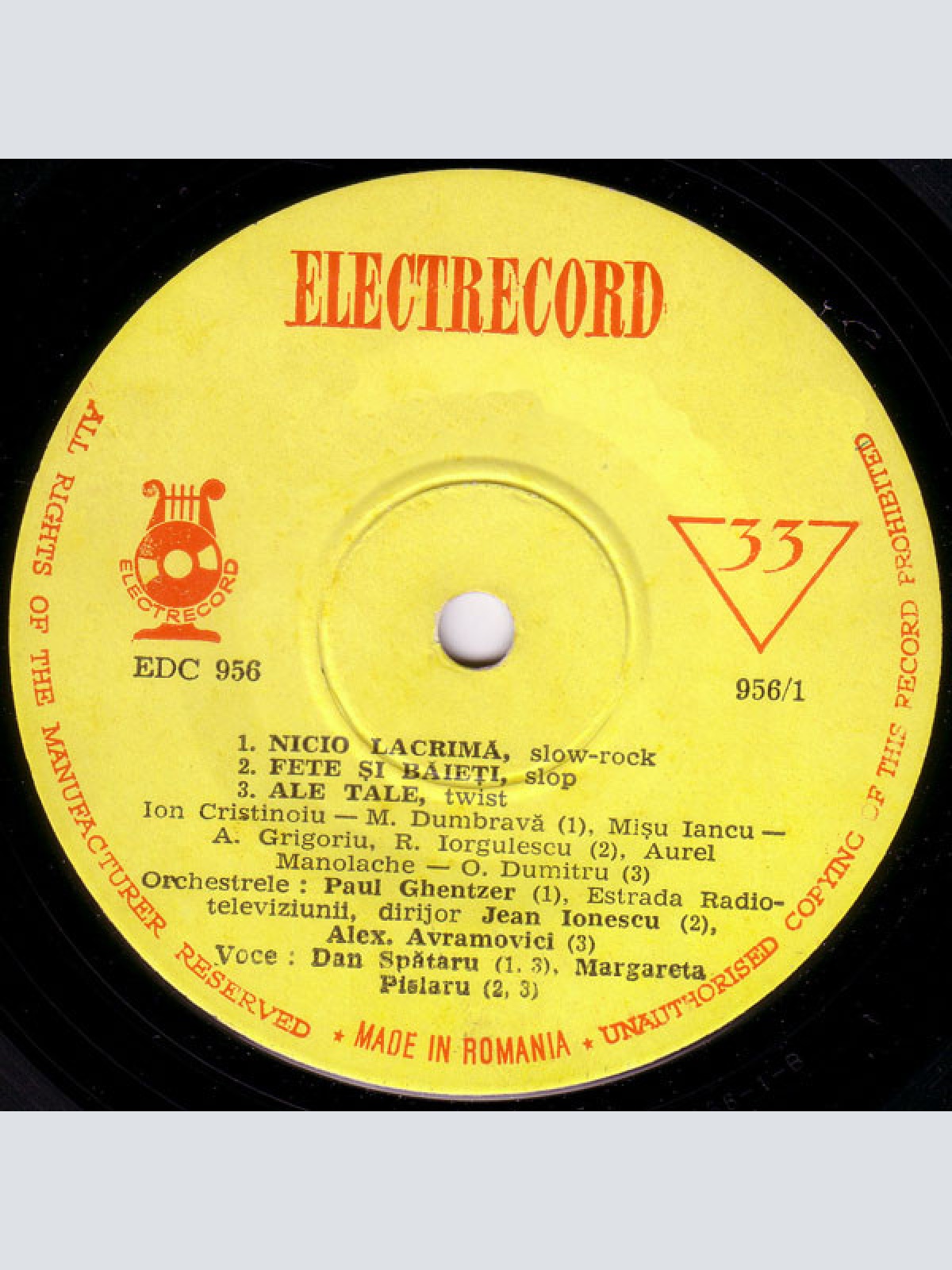 Vinyl / Margareta Pîslaru* Și Dan Spătaru - Nici O Lacrimă ∗ Fete Și Băieți ∗ Ale Tale ∗ De Ce-ai Venit, De Ce-ai Plecat? ∗ Îți Pare Rău