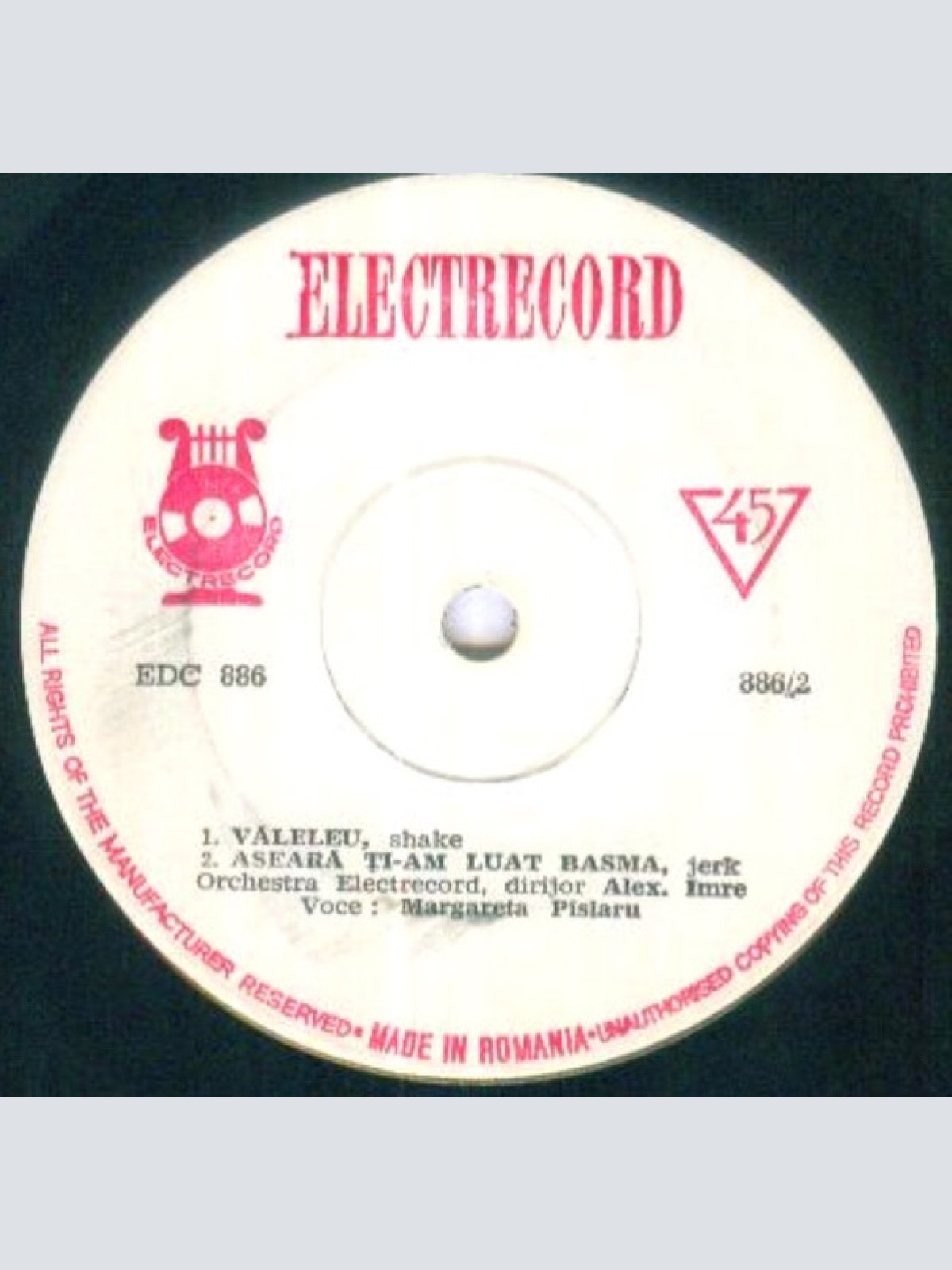 Vinyl / Margareta Pîslaru* - Văleleu