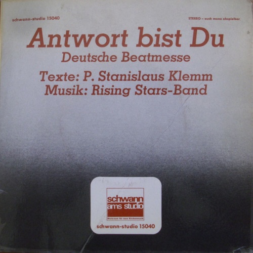 Vinyl / Rising Stars Band*, Stanislaus Klemm - Antwort Bist Du - Deutsche Beatmesse