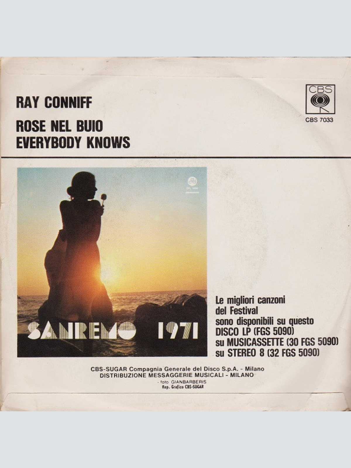 Vinyl / Ray Conniff - Rose Nel Buio