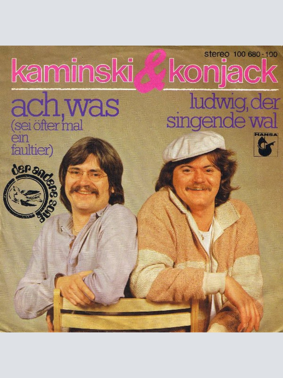 Vinyl / Kaminski & Konjack - Ach, Was (Sei Öfter Mal Ein Faultier)