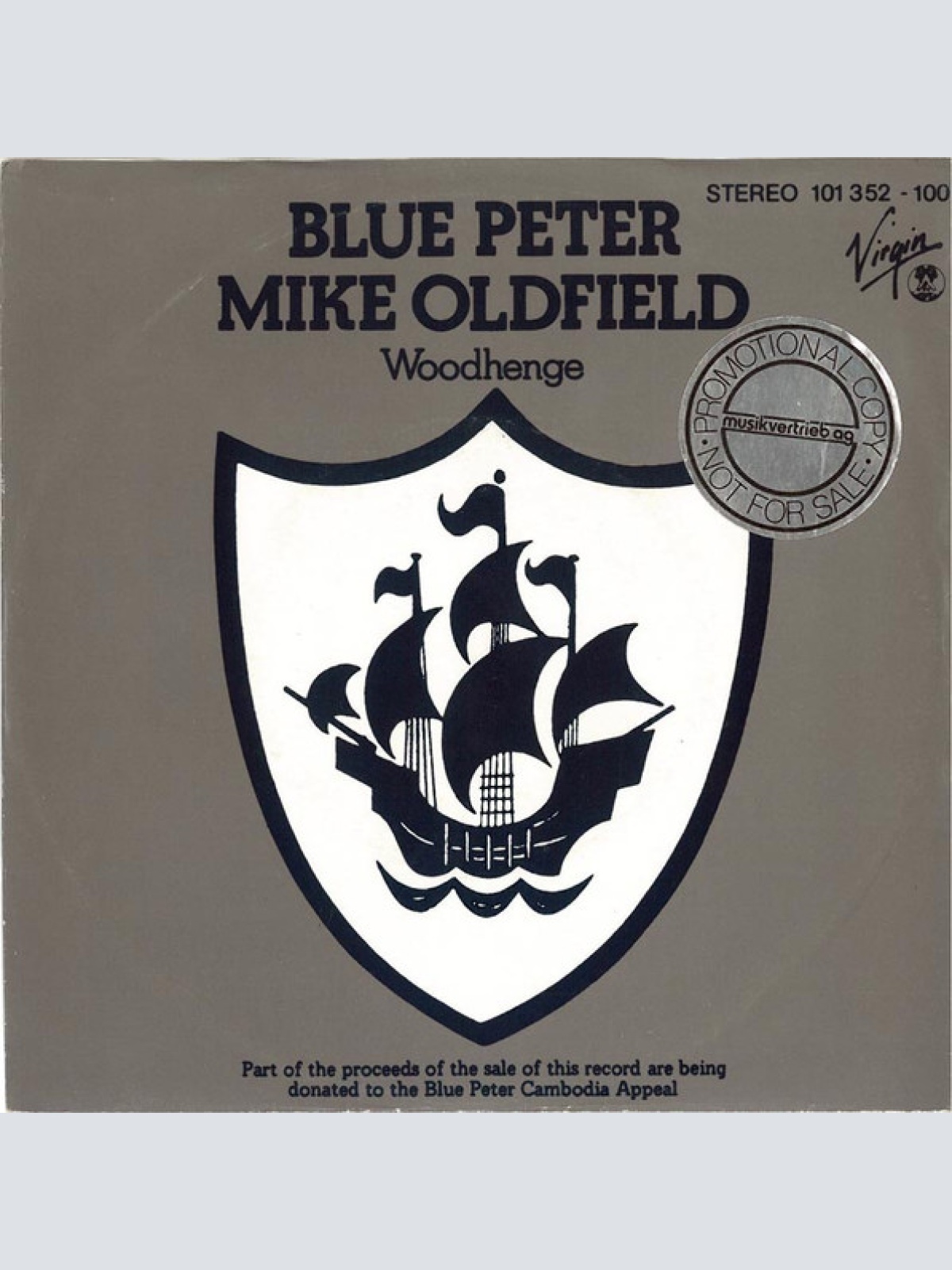 Vinyl / Mike Oldfield - Blue Peter
