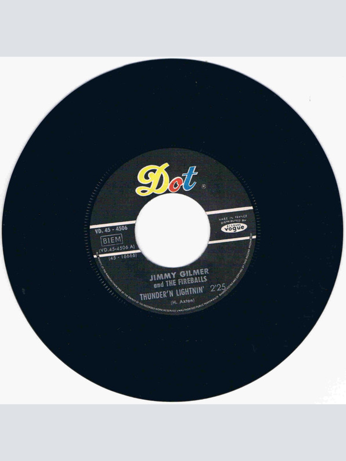 Vinyl / Jimmy Gilmer And The Fireballs - Thunder 'N Lightnin'