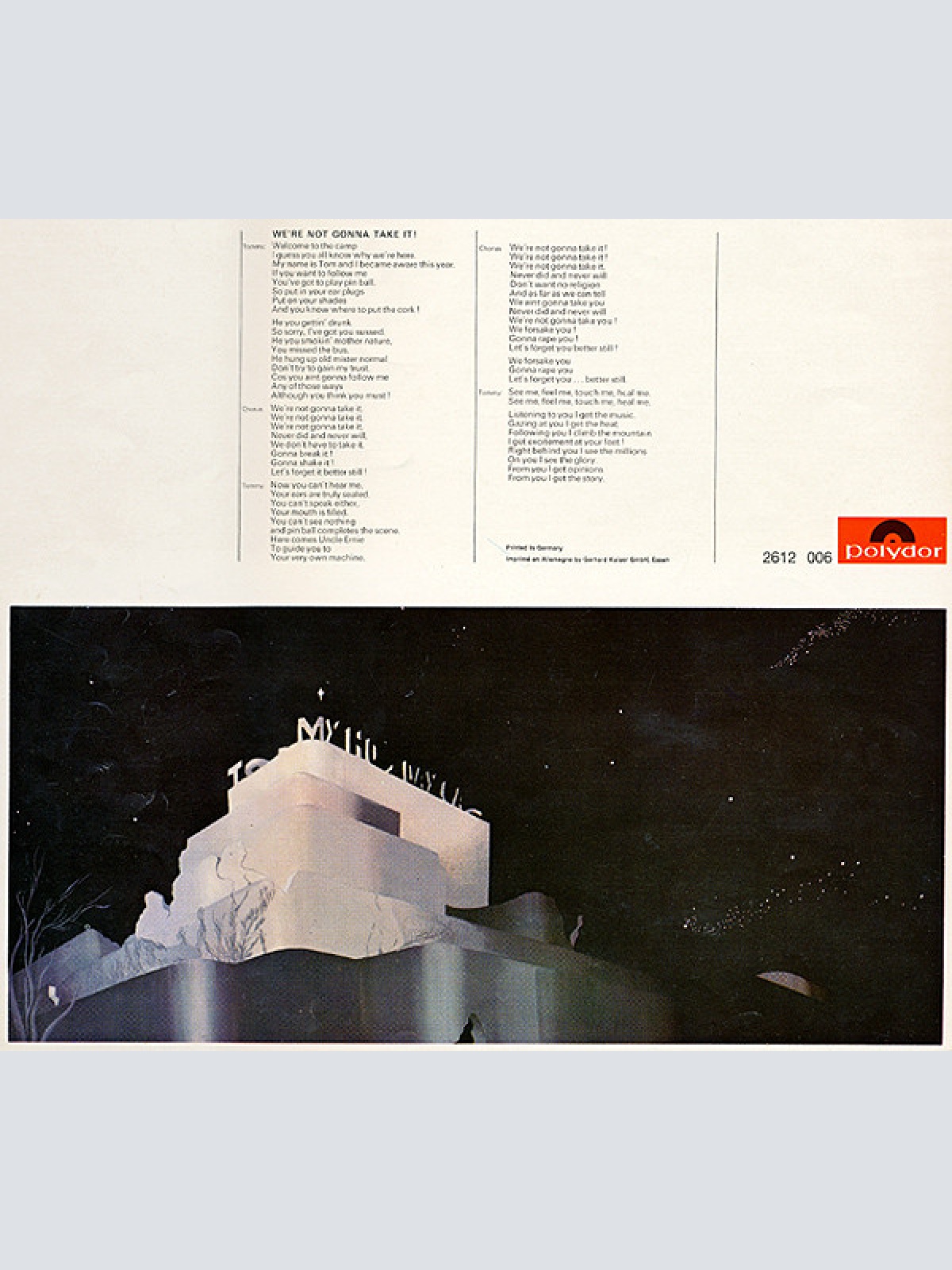 Vinyl / The Who - Tommy