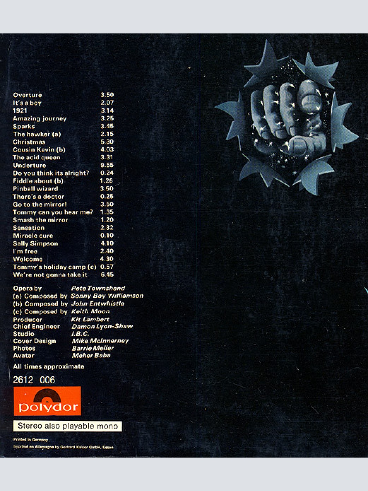 Vinyl / The Who - Tommy