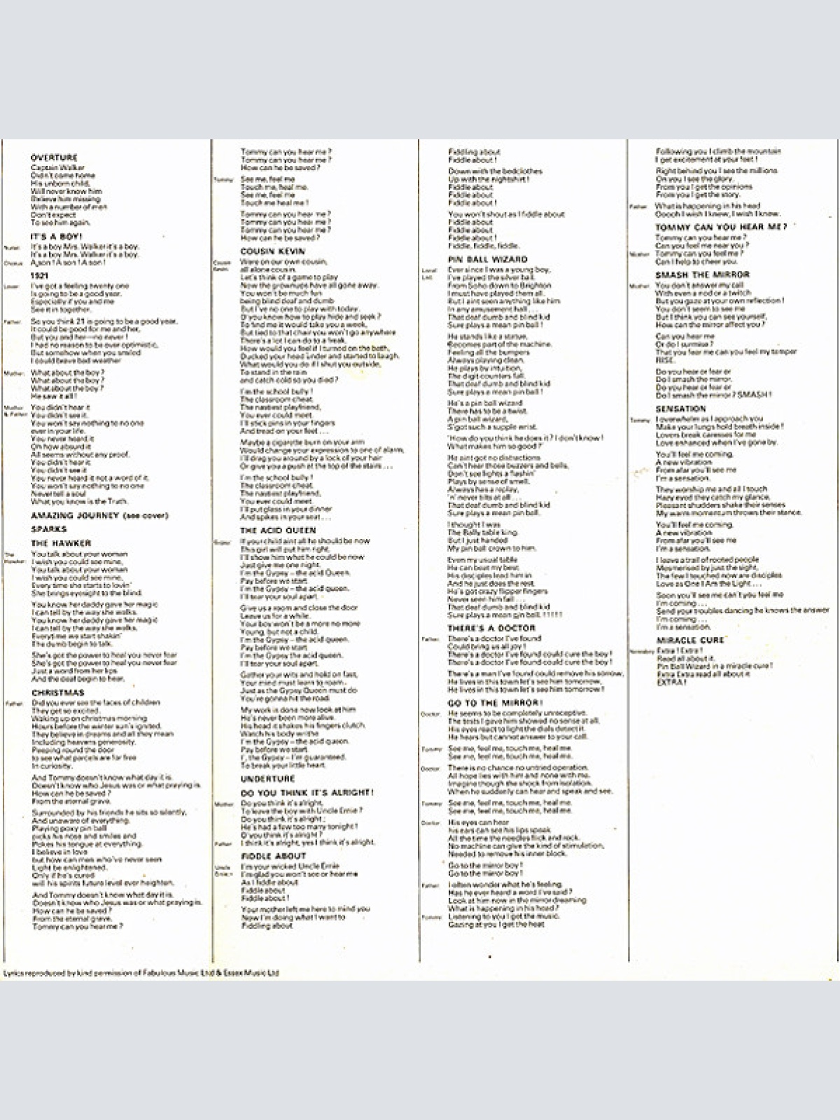 Vinyl / The Who - Tommy