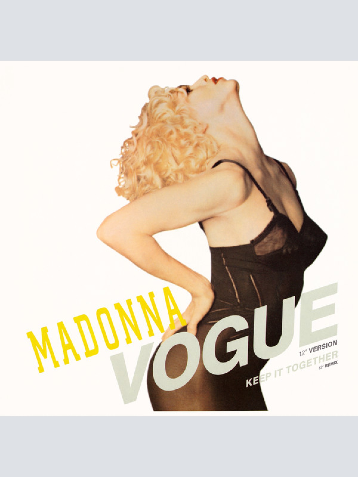 Vinyl / Madonna - Vogue (12" Version)